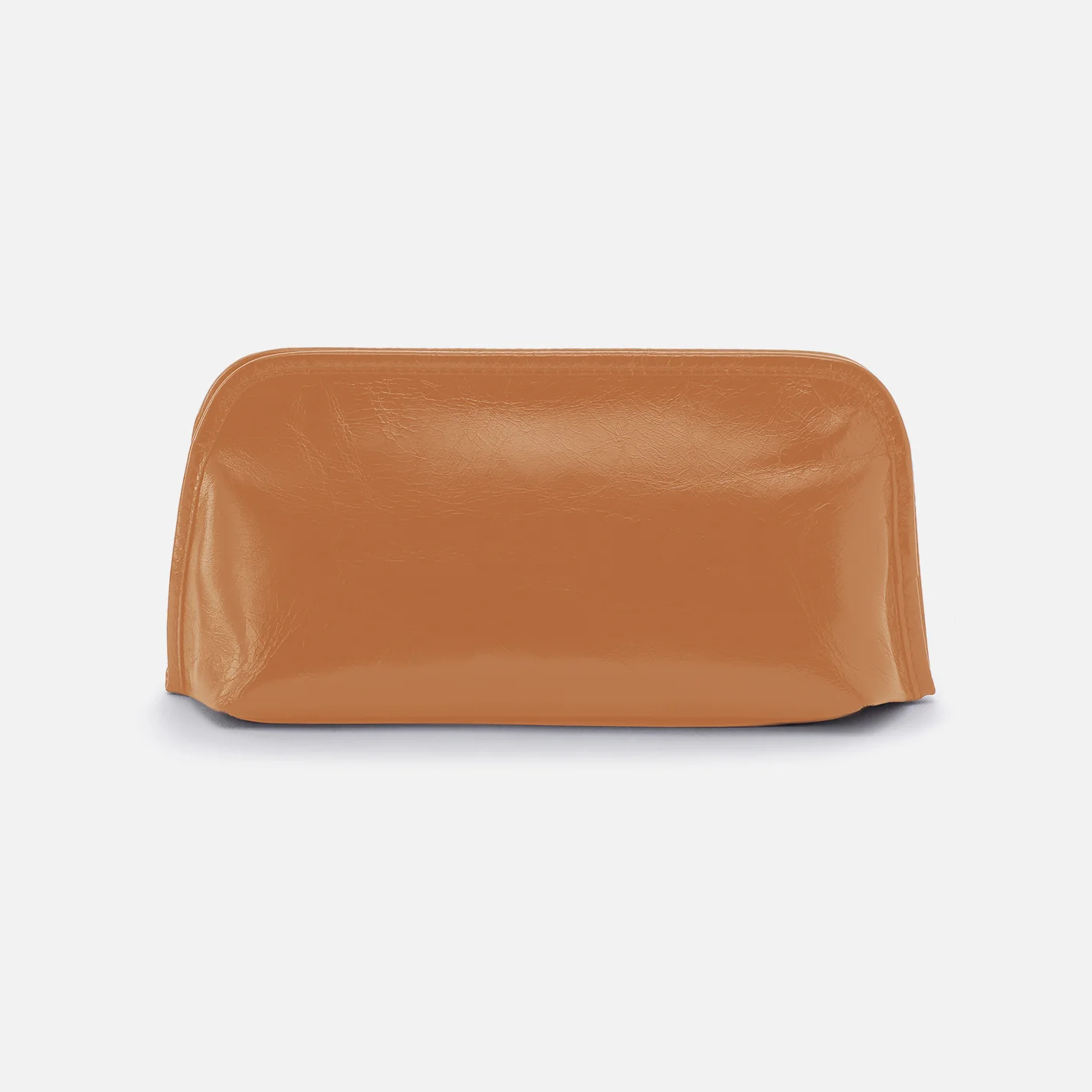 Beauty Brush Case In Polished Leather - Natural - Image 3