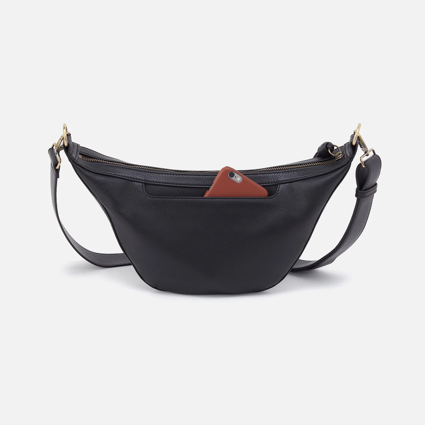 Carmen Sling In Pebbled Leather - Black - Image 5