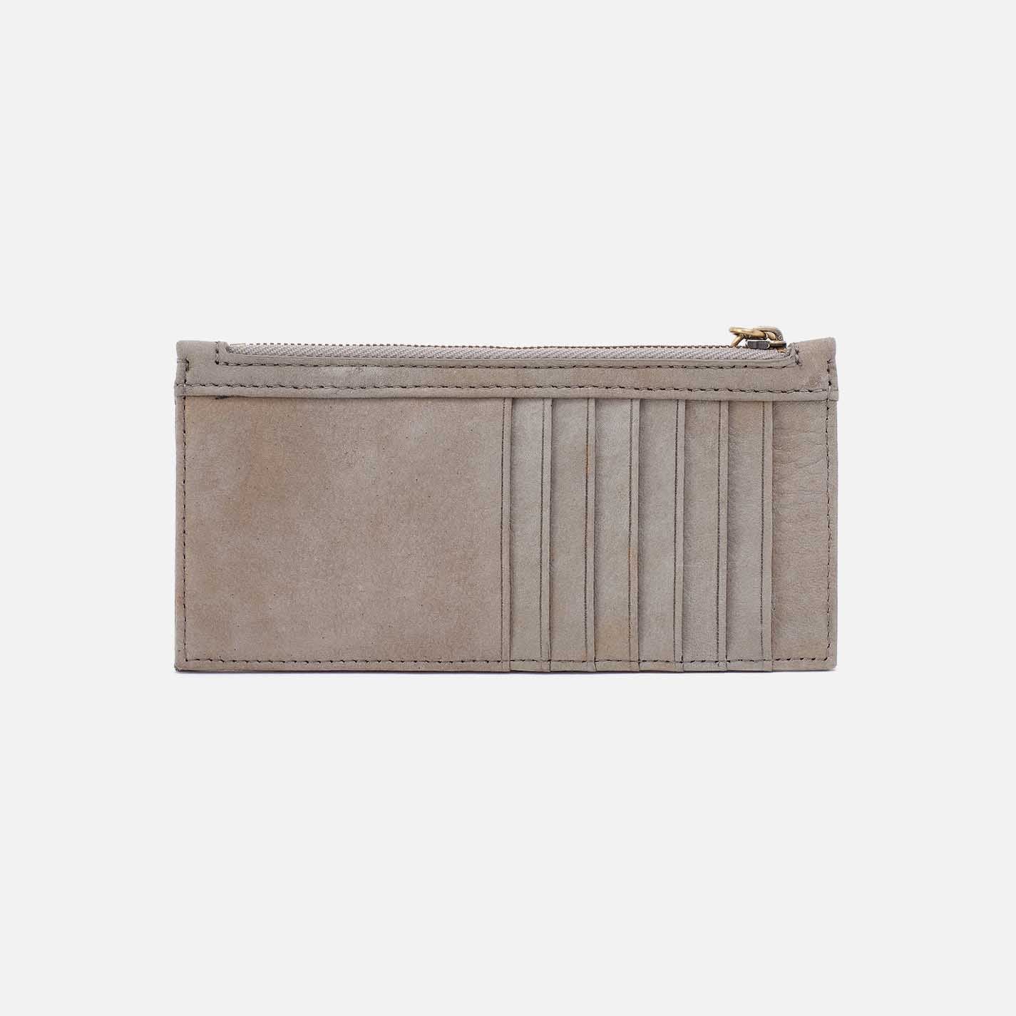 Carte Card Case in Nubuck Leather - Golden Granite - Image 2