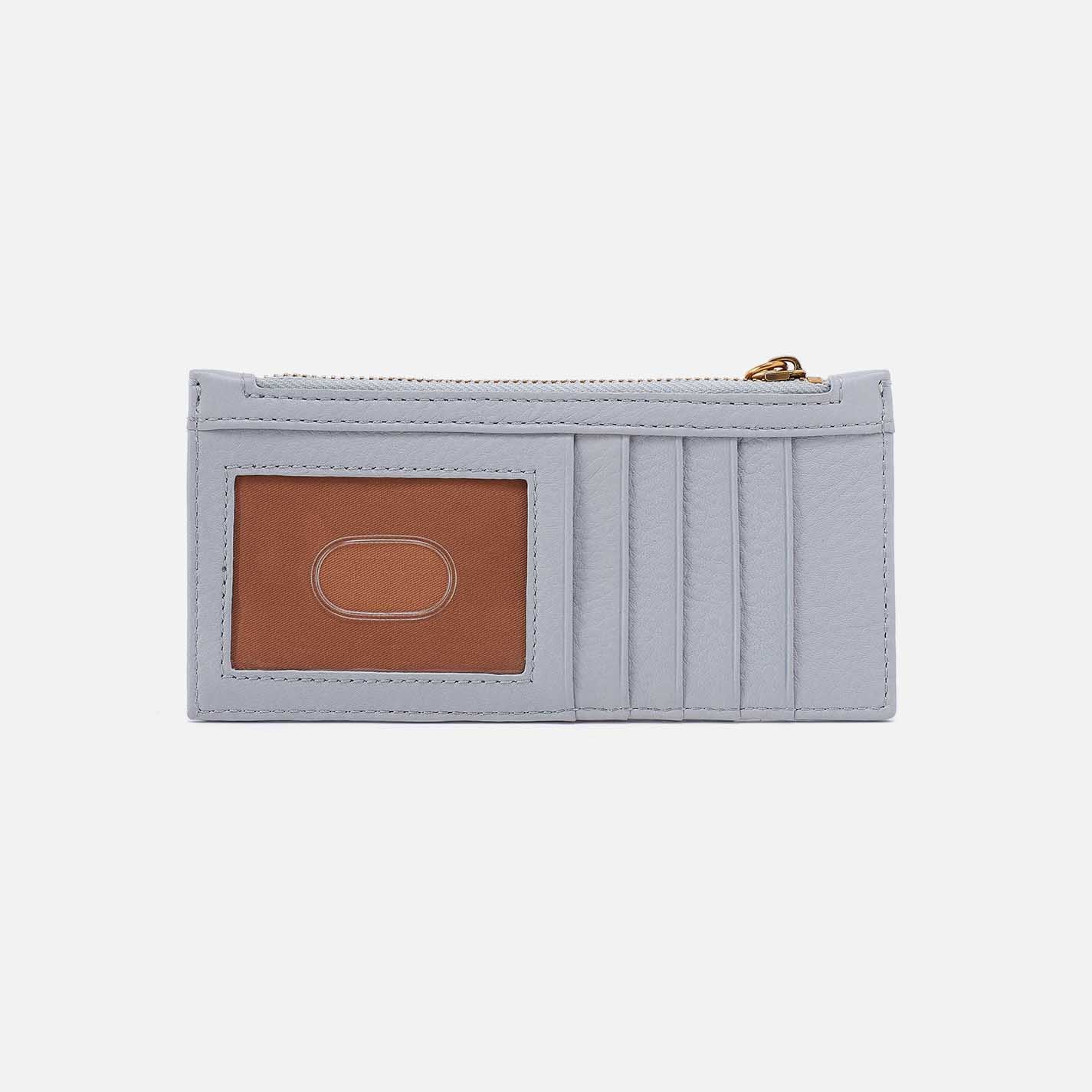 Carte Card Case in Pebbled Leather - Indigo Cloud - Image 3