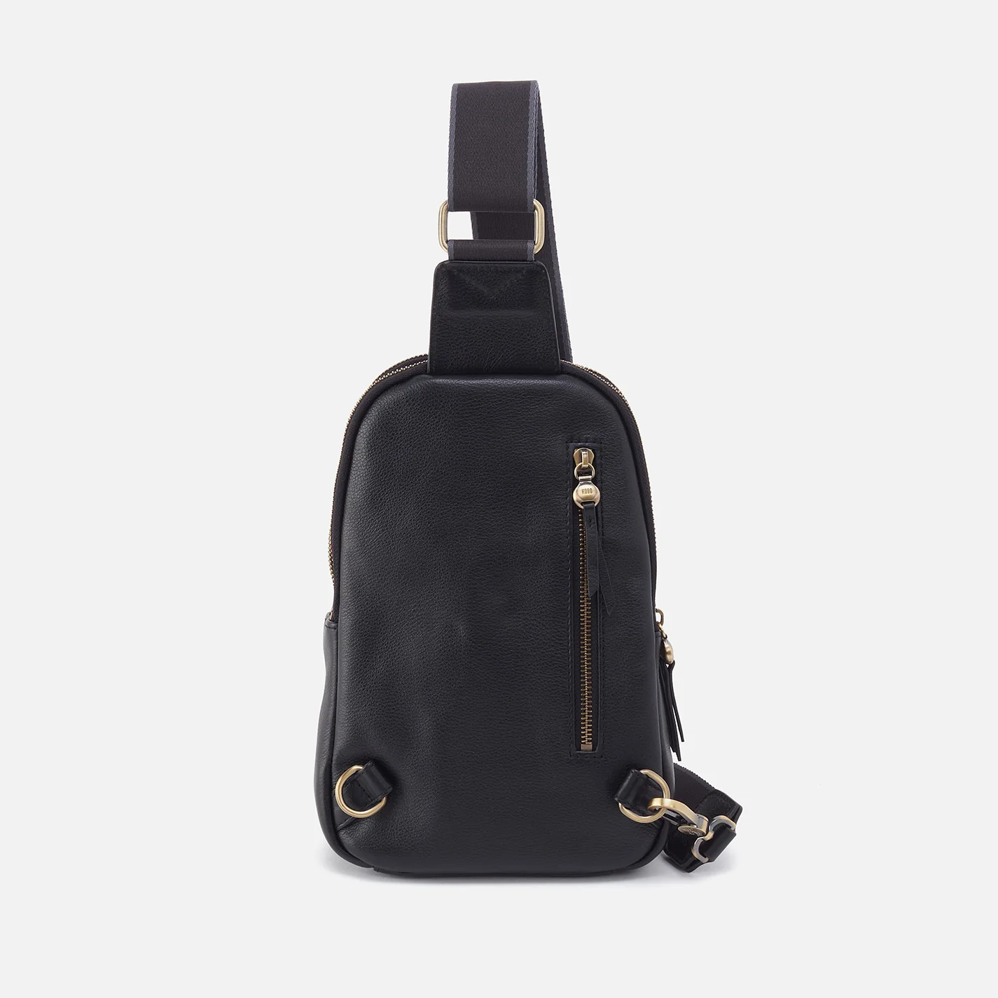 Cass Sling In Pebbled Leather - Black - Image 7