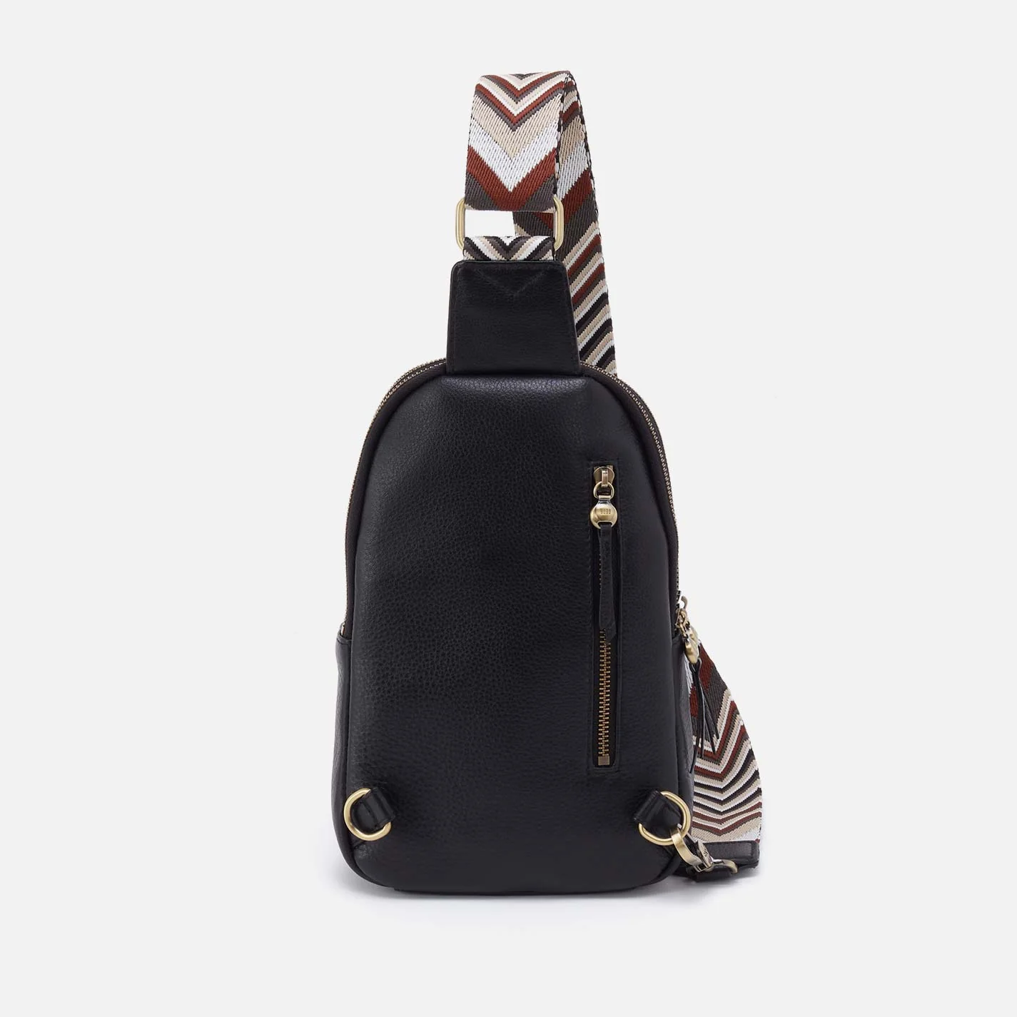 Cass Sling in Pebbled Leather - Black - Image 5