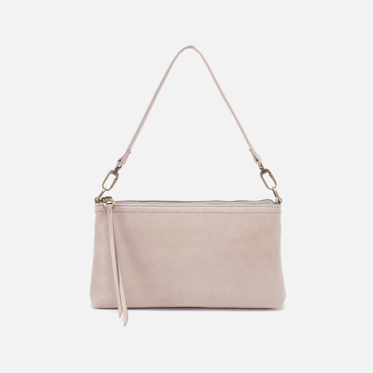 Darcy Crossbody In Gloss Leather - Stone Gloss - Image 6