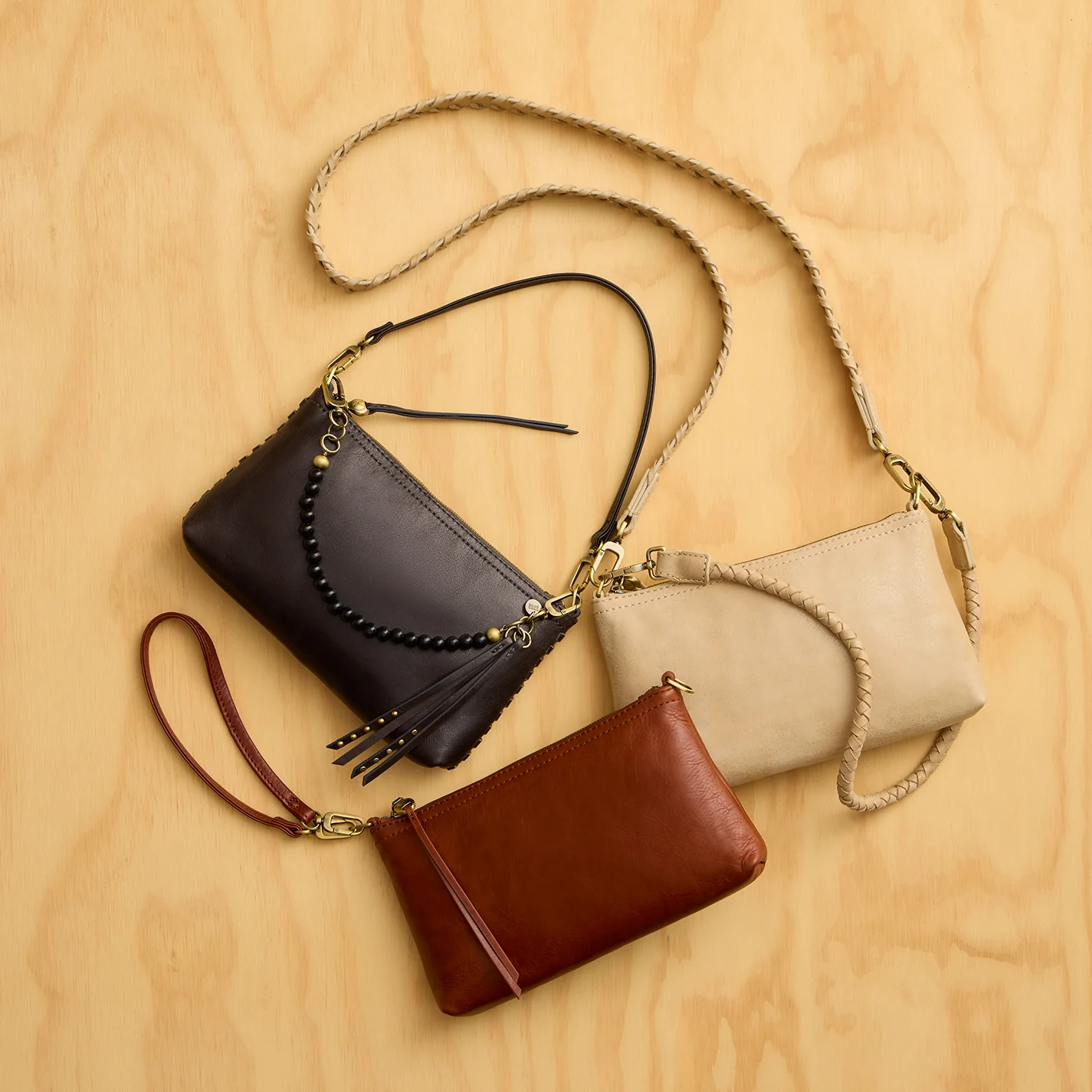 Darcy Crossbody in Patina Leather - Pecan Ridge - Image 2