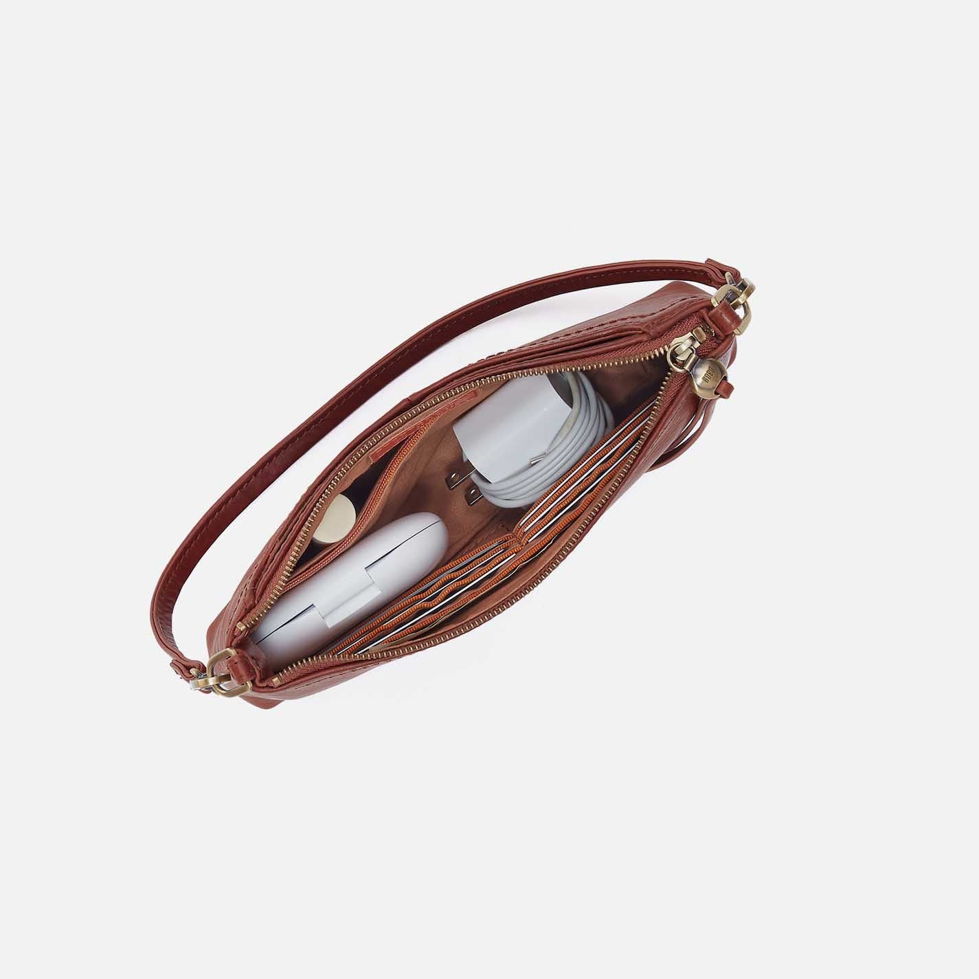 Darcy Crossbody in Patina Leather - Pecan Ridge - Image 4