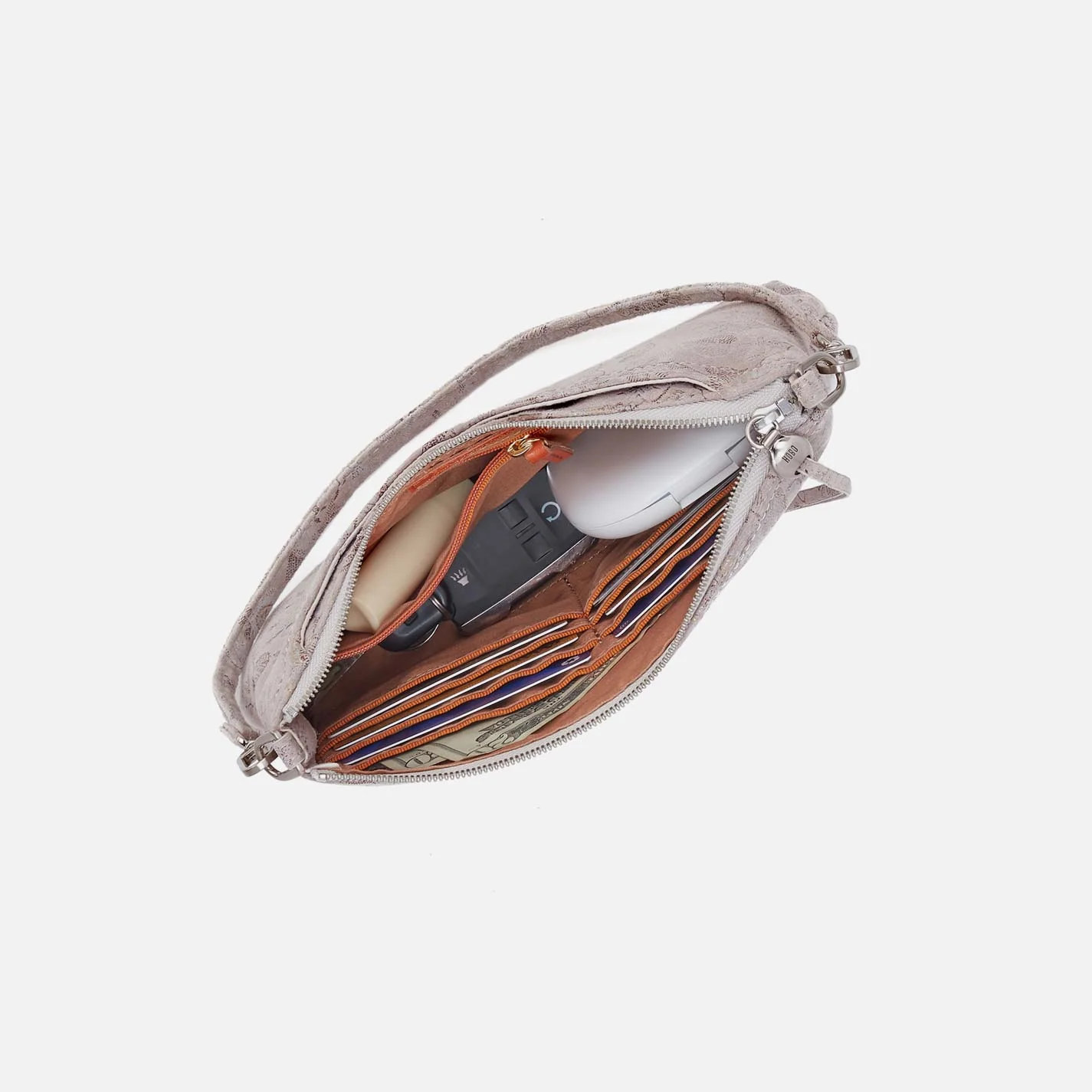 Darcy Crossbody in Printed Leather - Mystic Bloom - Image 4