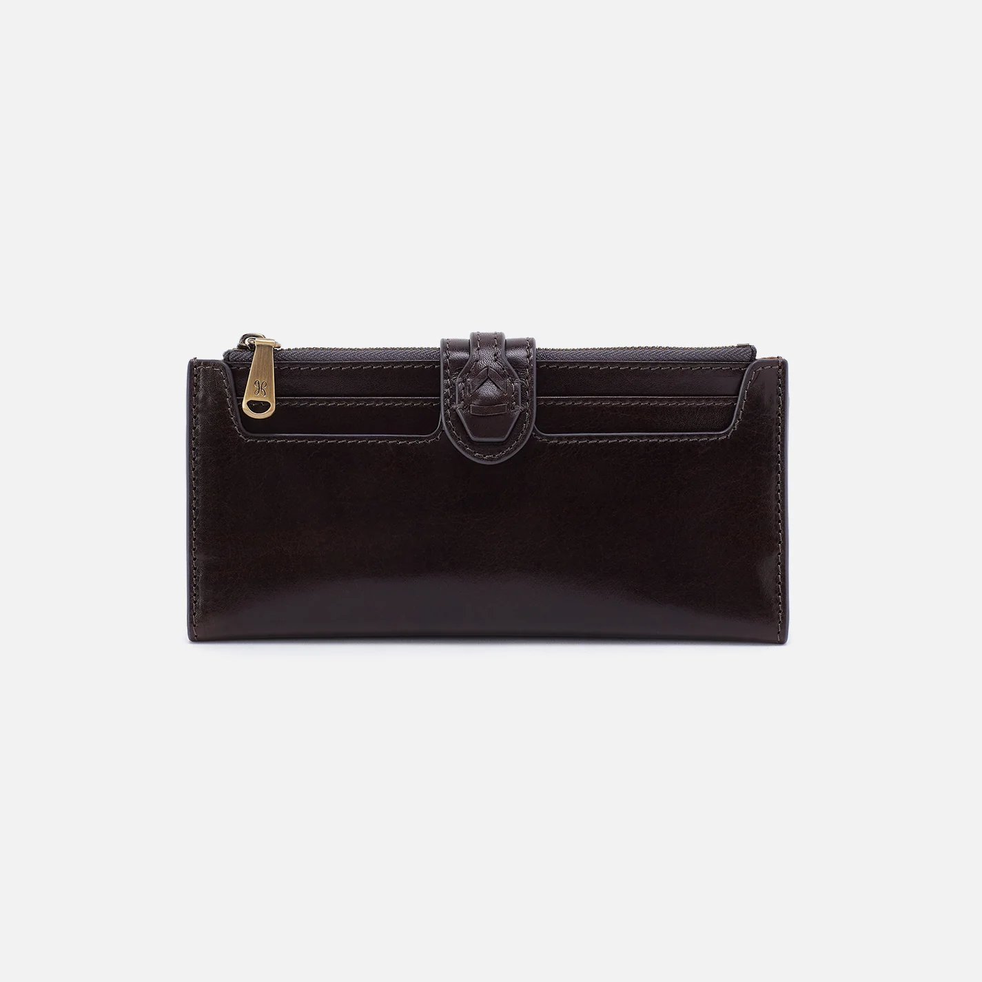 Dunn Continental Wallet in Patina Leather - Flintrock