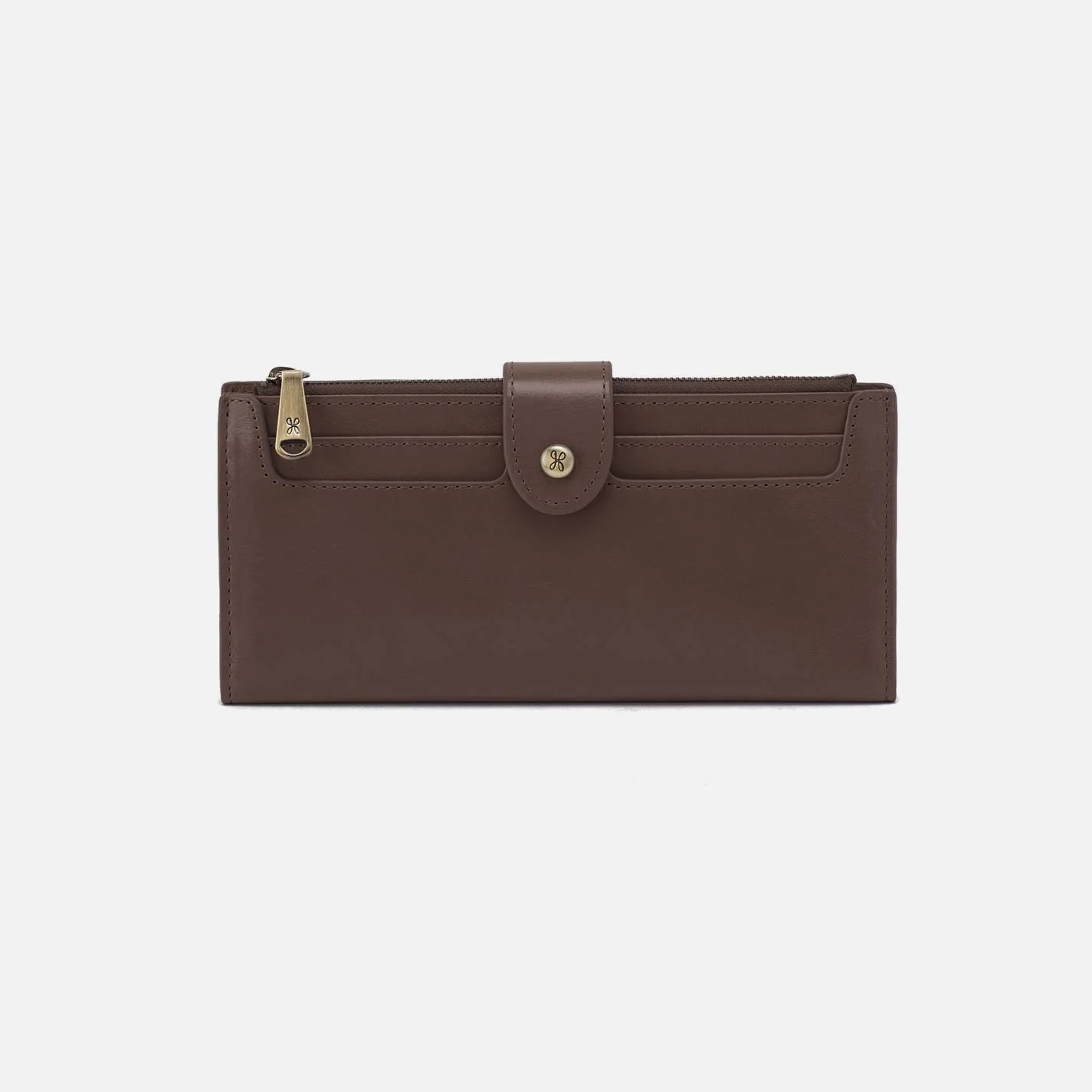 Dunn Continental Wallet in Polished Leather - Hearthstone