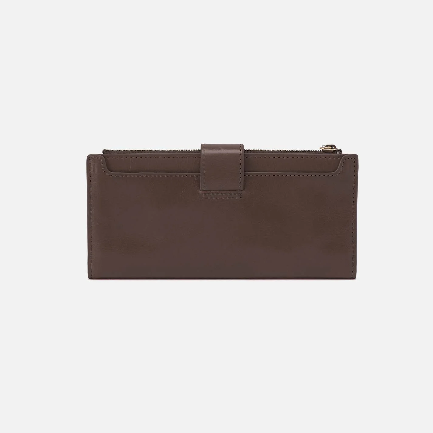 Dunn Continental Wallet in Polished Leather - Hearthstone - Image 4
