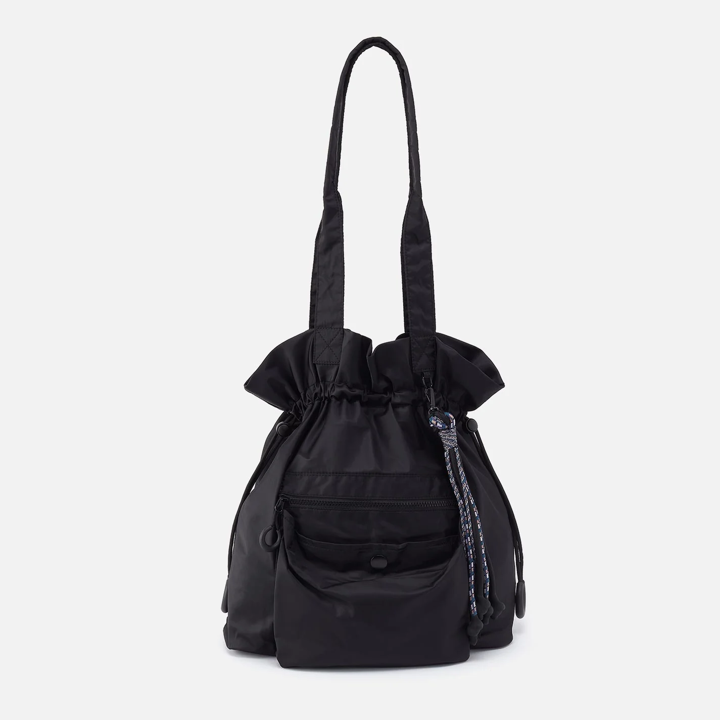 EASY DRAW Tote in CaRefiber recycled nylon - Jet