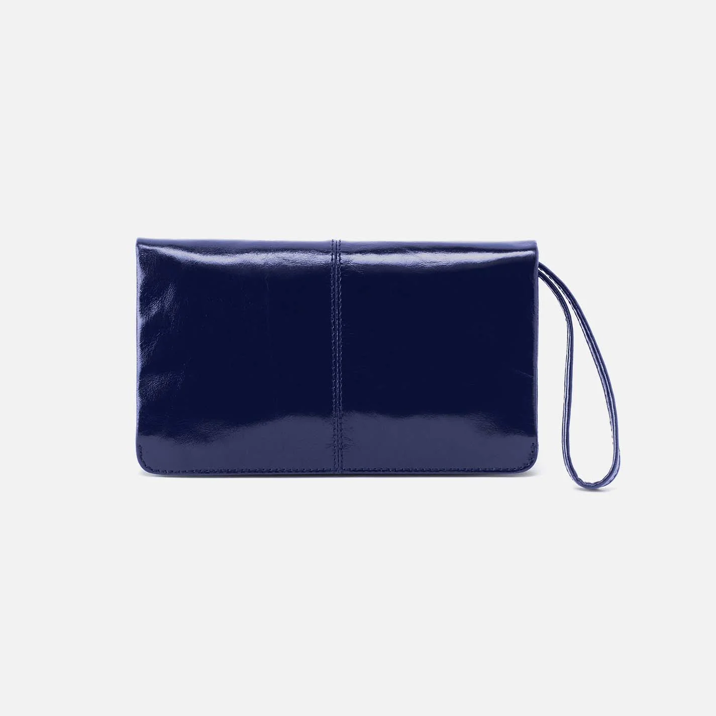 Evolve Wristlet in Polished Leather - Winter Violet - Image 4