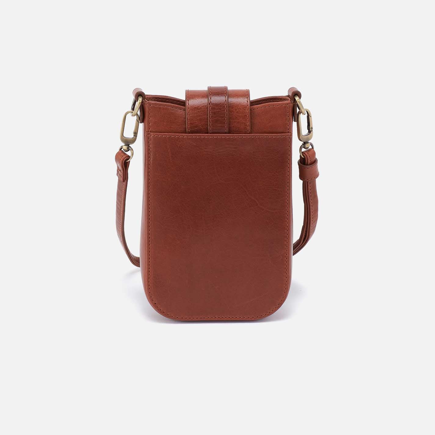 Expedition Phone Crossbody in Patina Leather - Pecan Ridge - Image 4