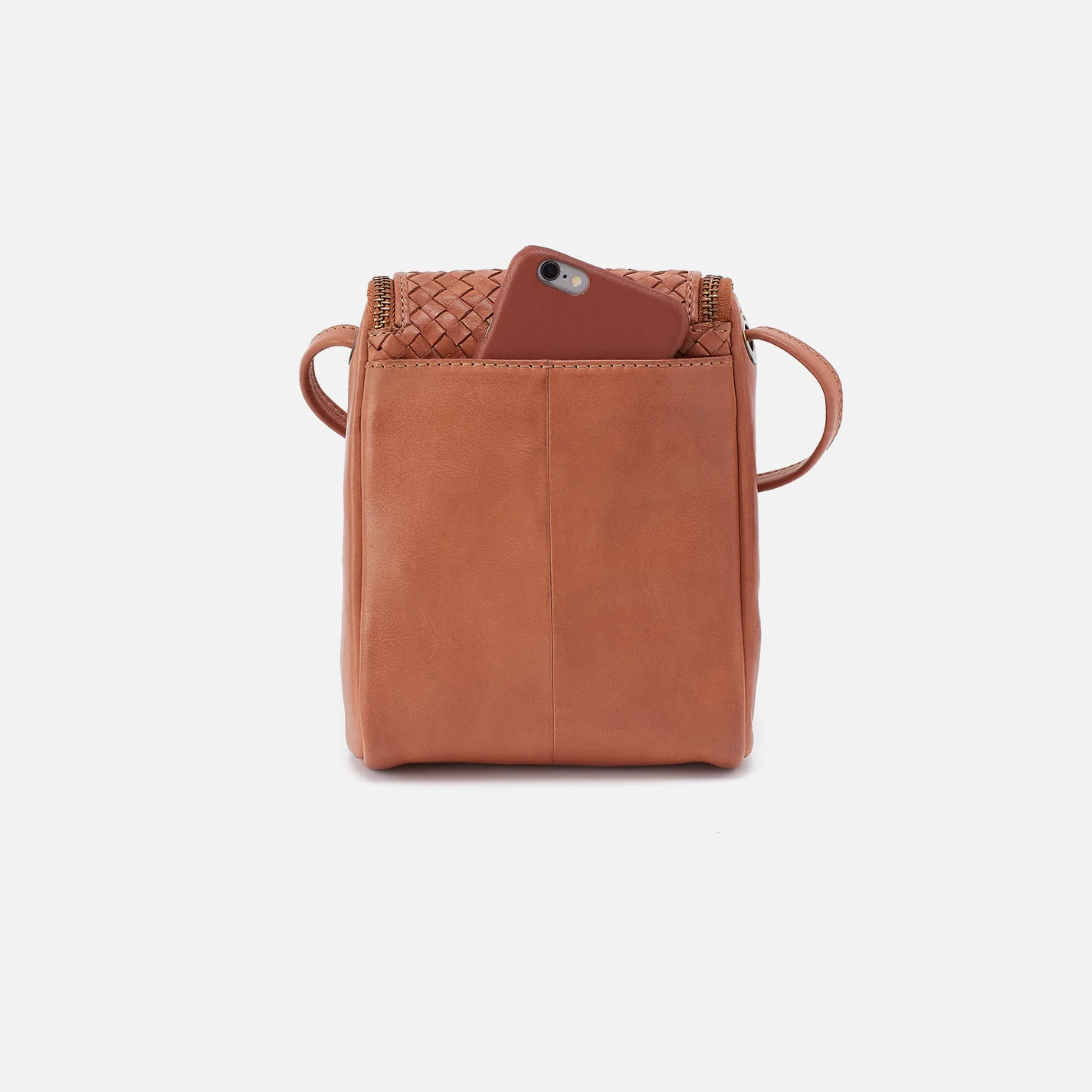 Fern Crossbody In Washed Leather - Harvest Wheat - Image 4