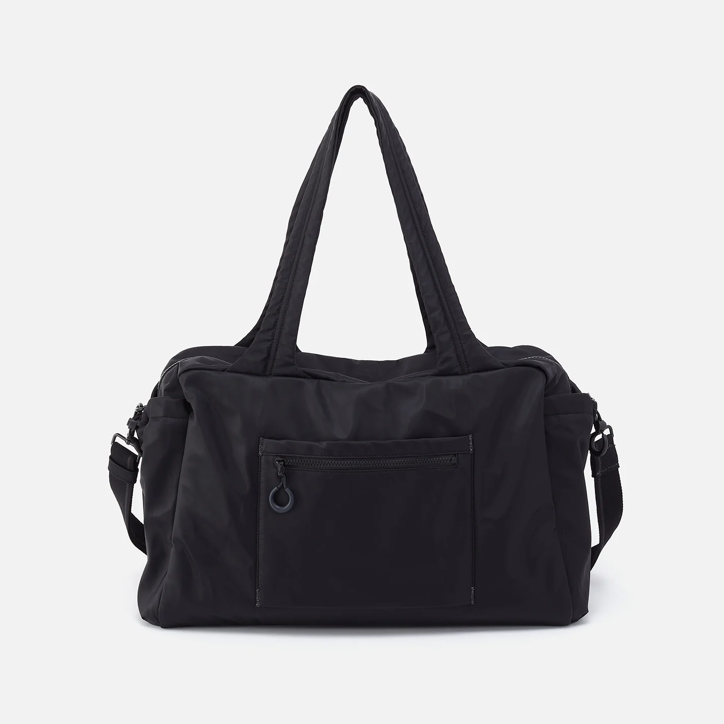 GET AWAY Duffle in CaRefiber recycled nylon - Jet - Image 7