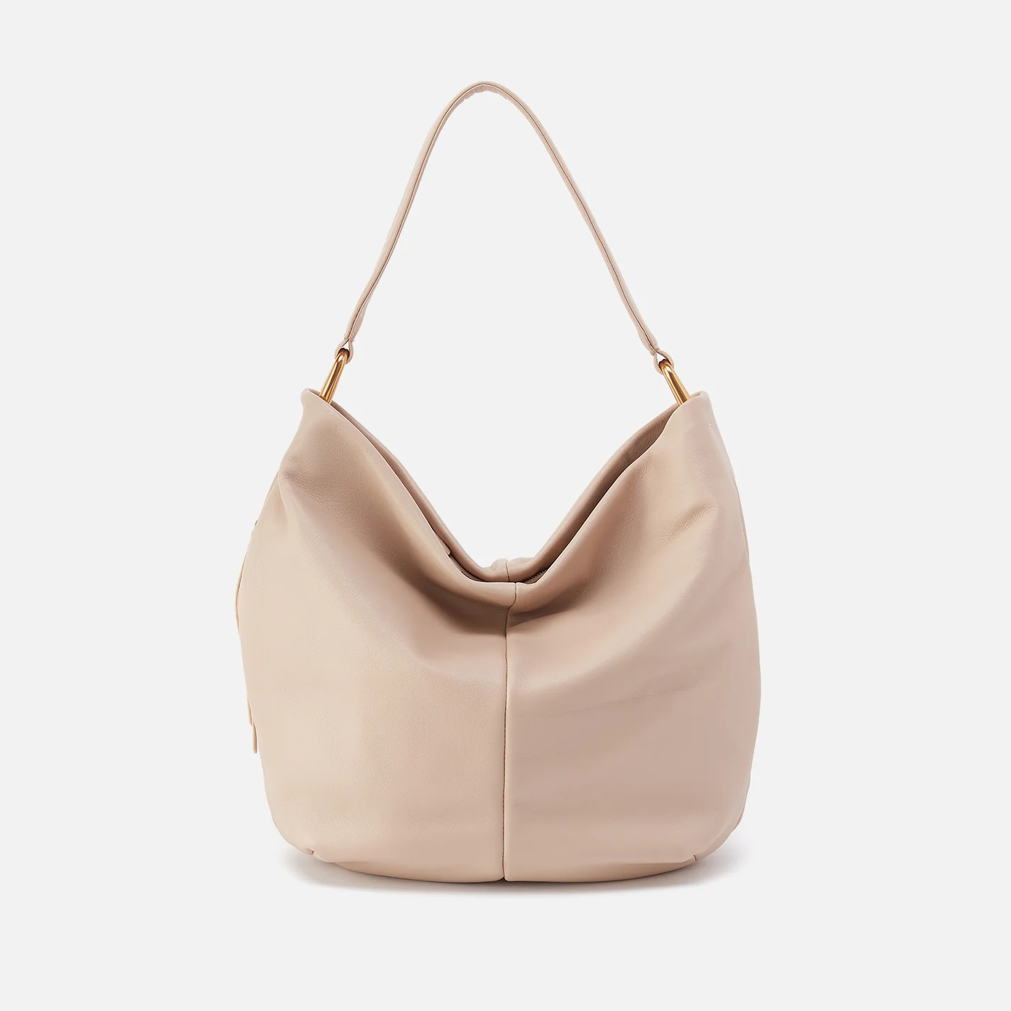 Harley Hobo In Pebbled Leather - Stonewash