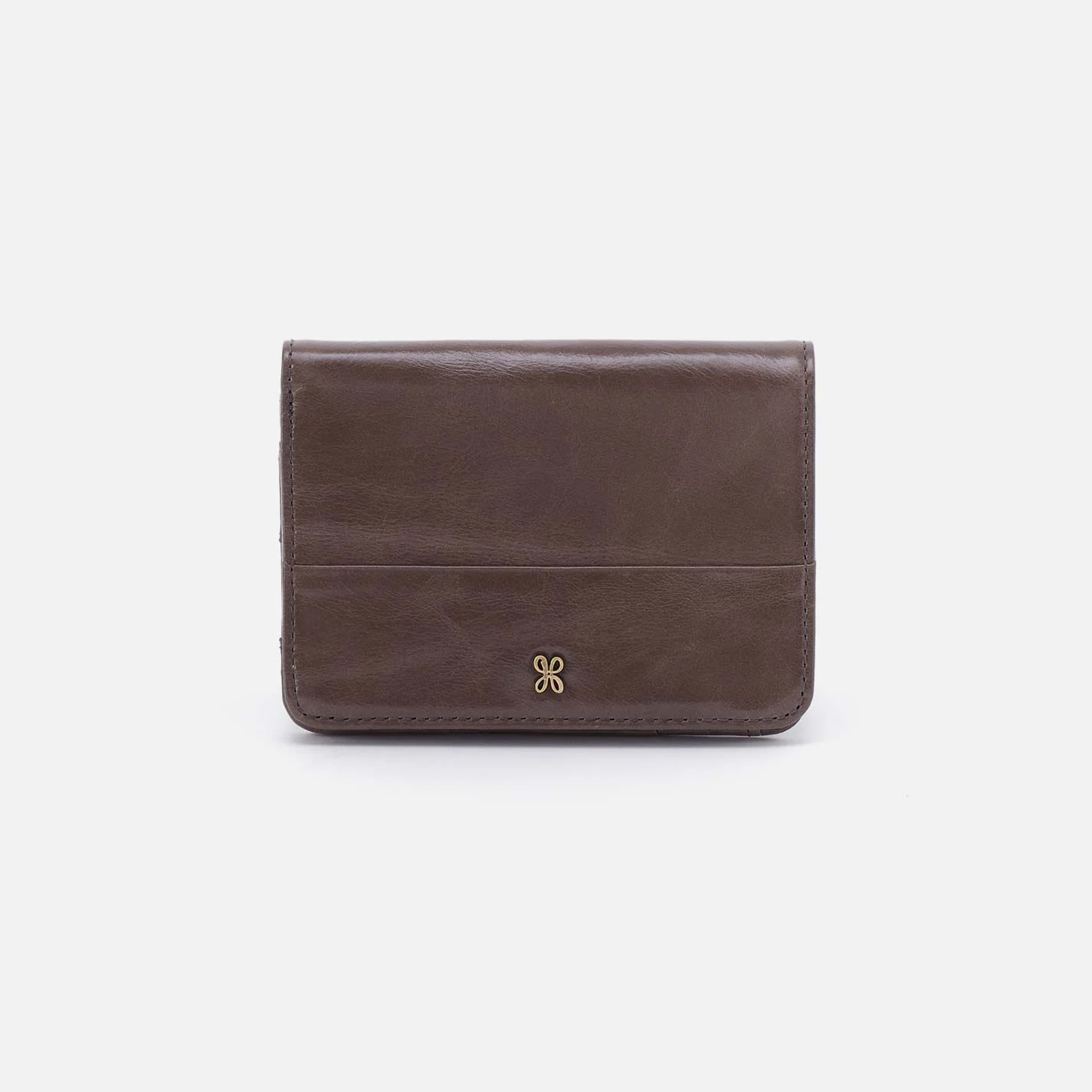 Jill Bifold Wallet in Polished Leather - Hearthstone