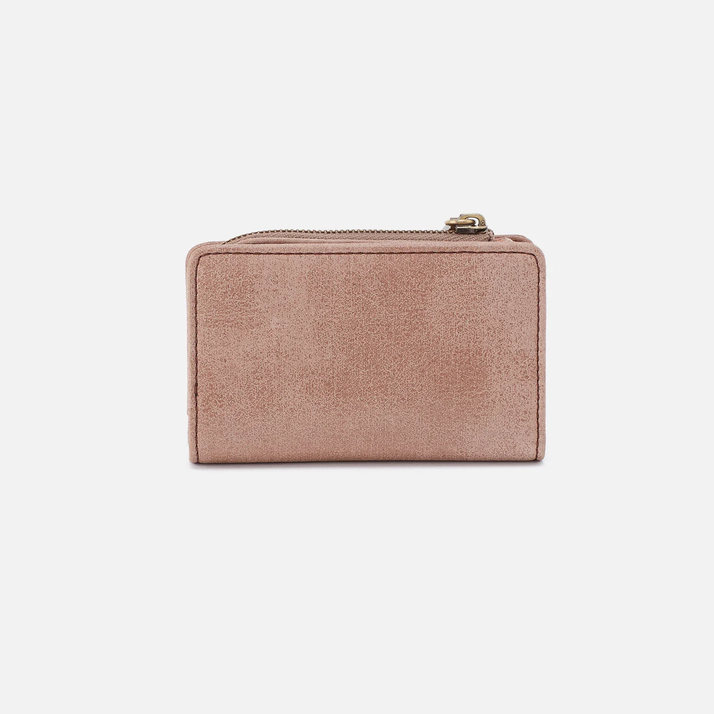 Jill Card Case In Buffed Leather - Hazel - Image 3