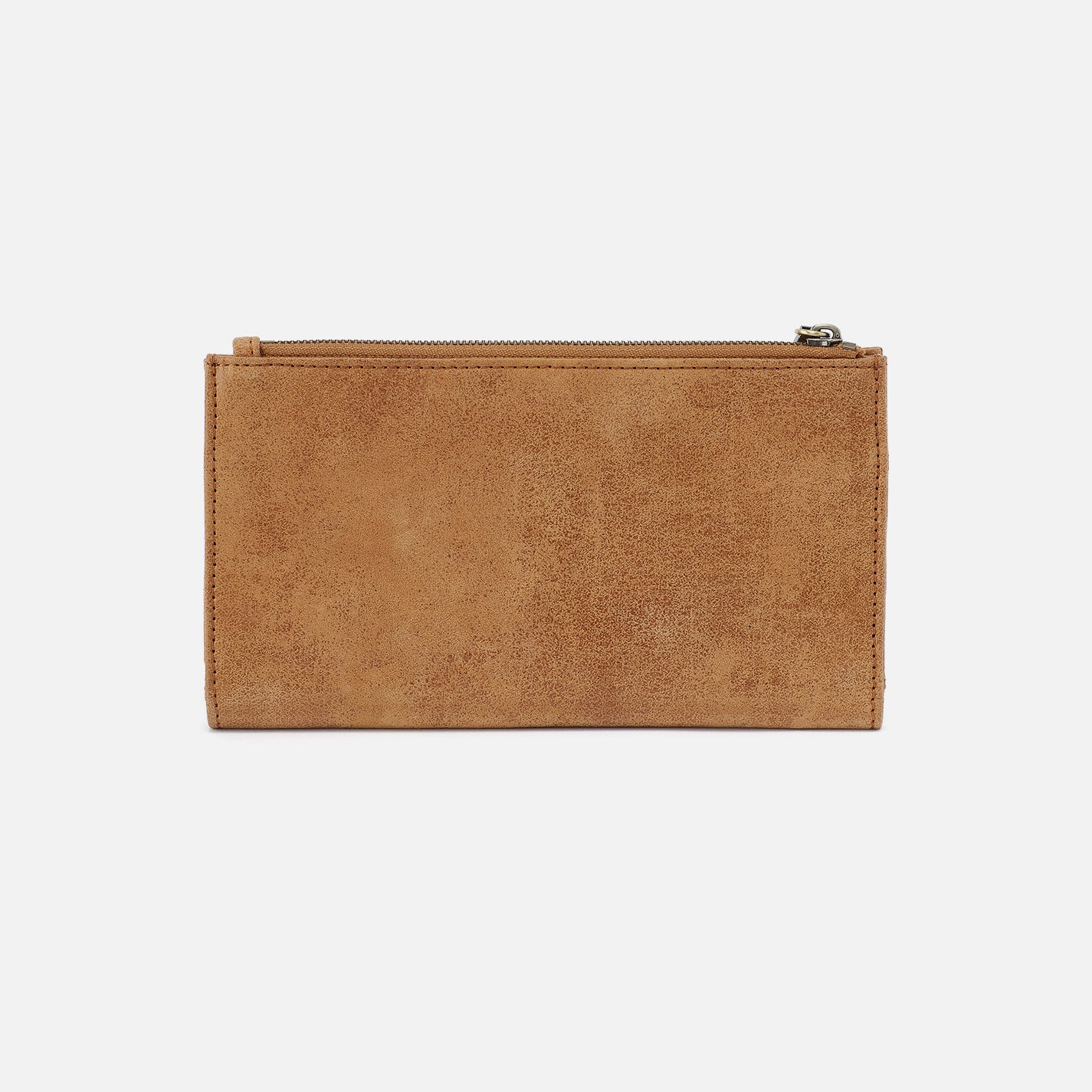Jill Large Bifold Wallet In Buffed Leather - Whiskey - Image 3