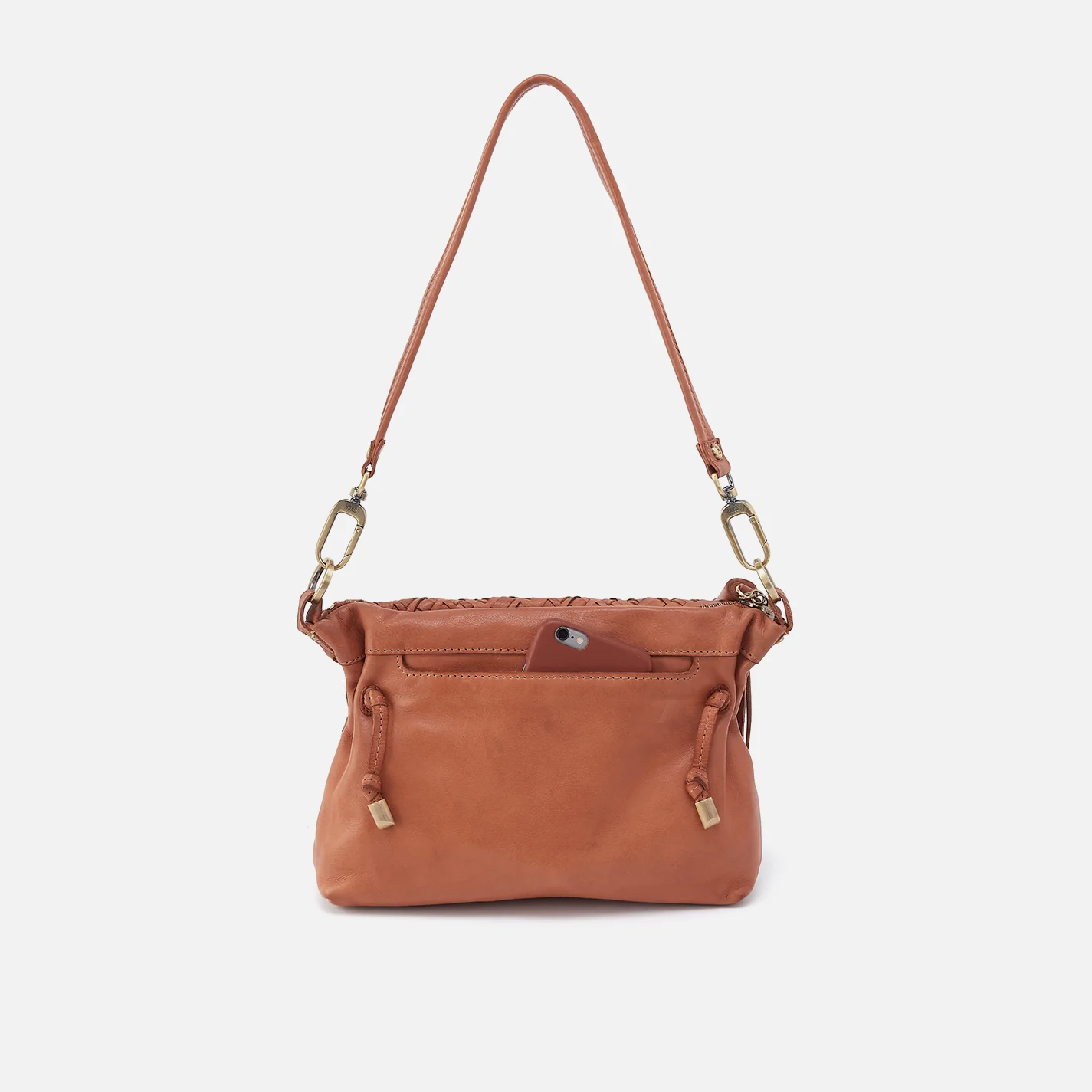 Kori Crossbody In Washed Leather - Harvest Wheat - Image 5