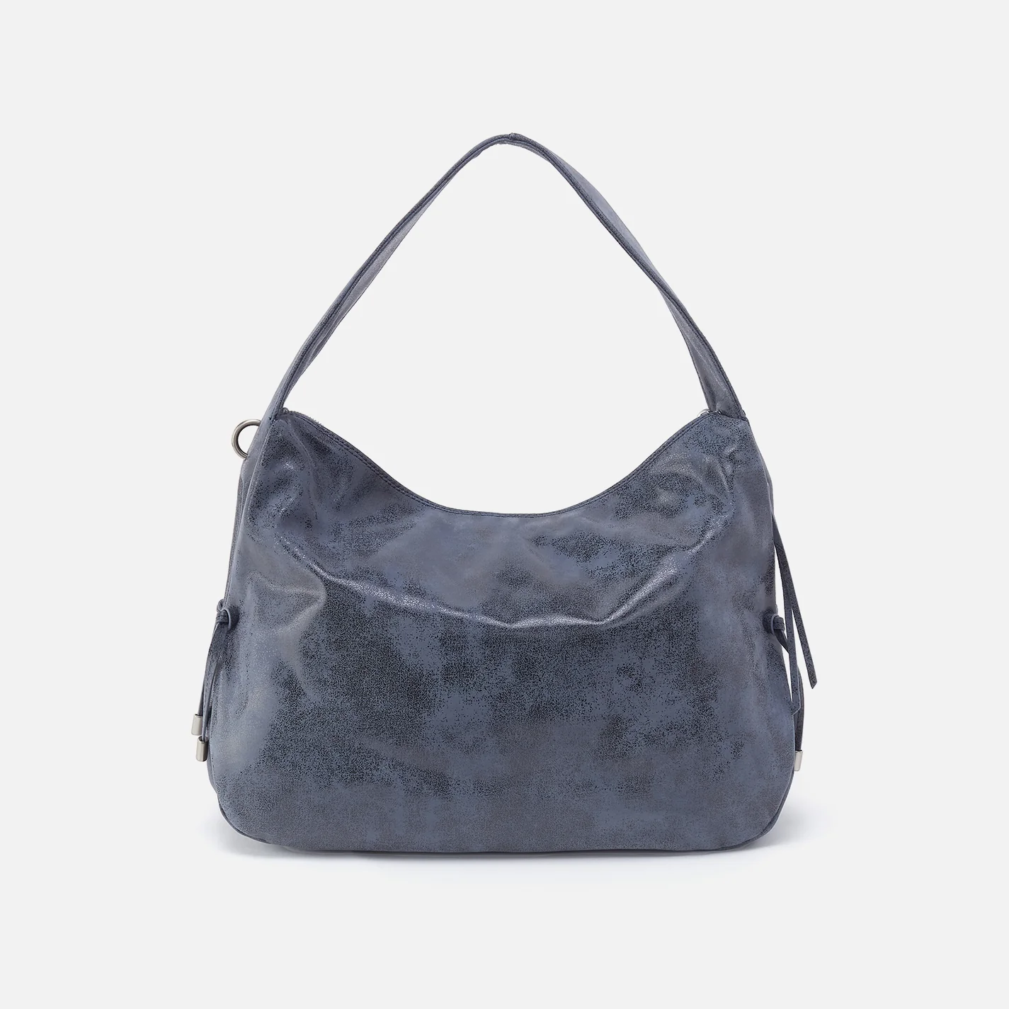 Kori Hobo in Buffed Leather - Indigo Sky - Image 5
