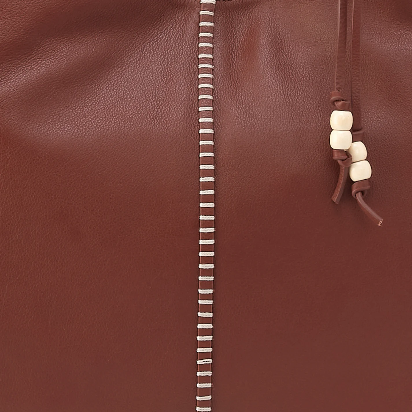 La Jolla Tote In Cloud Leather - Cocoa Bean - Image 6