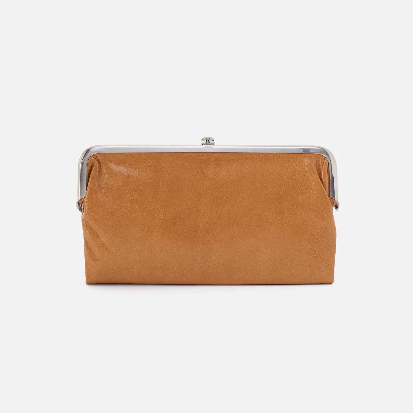 Lauren Clutch-Wallet In Polished Leather - Natural - Image 7