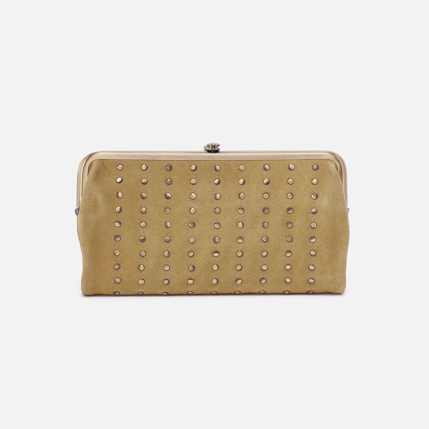 Lauren Clutch-Wallet In Suede Leather - Twilight Fern - Image 4
