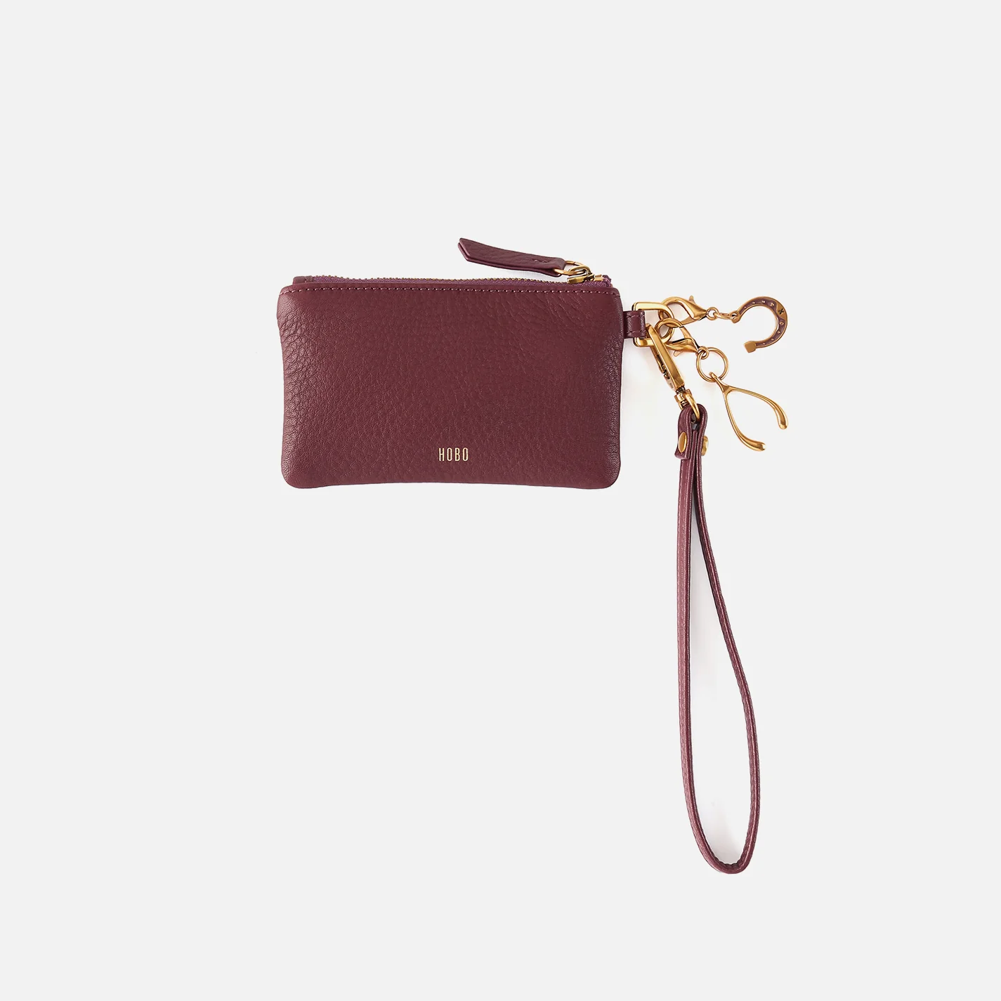 Love Gift Box in Pebbled Leather - Mulberry Glaze - Image 5