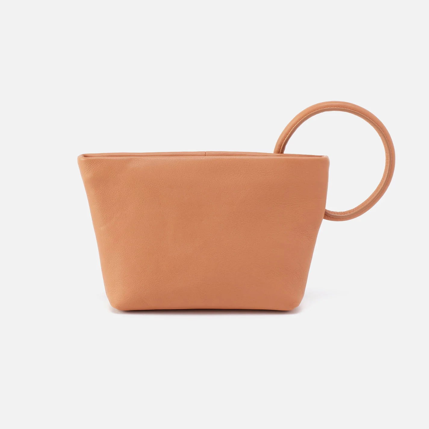 Maggie Clutch In Smooth Leather - Doe - Image 5