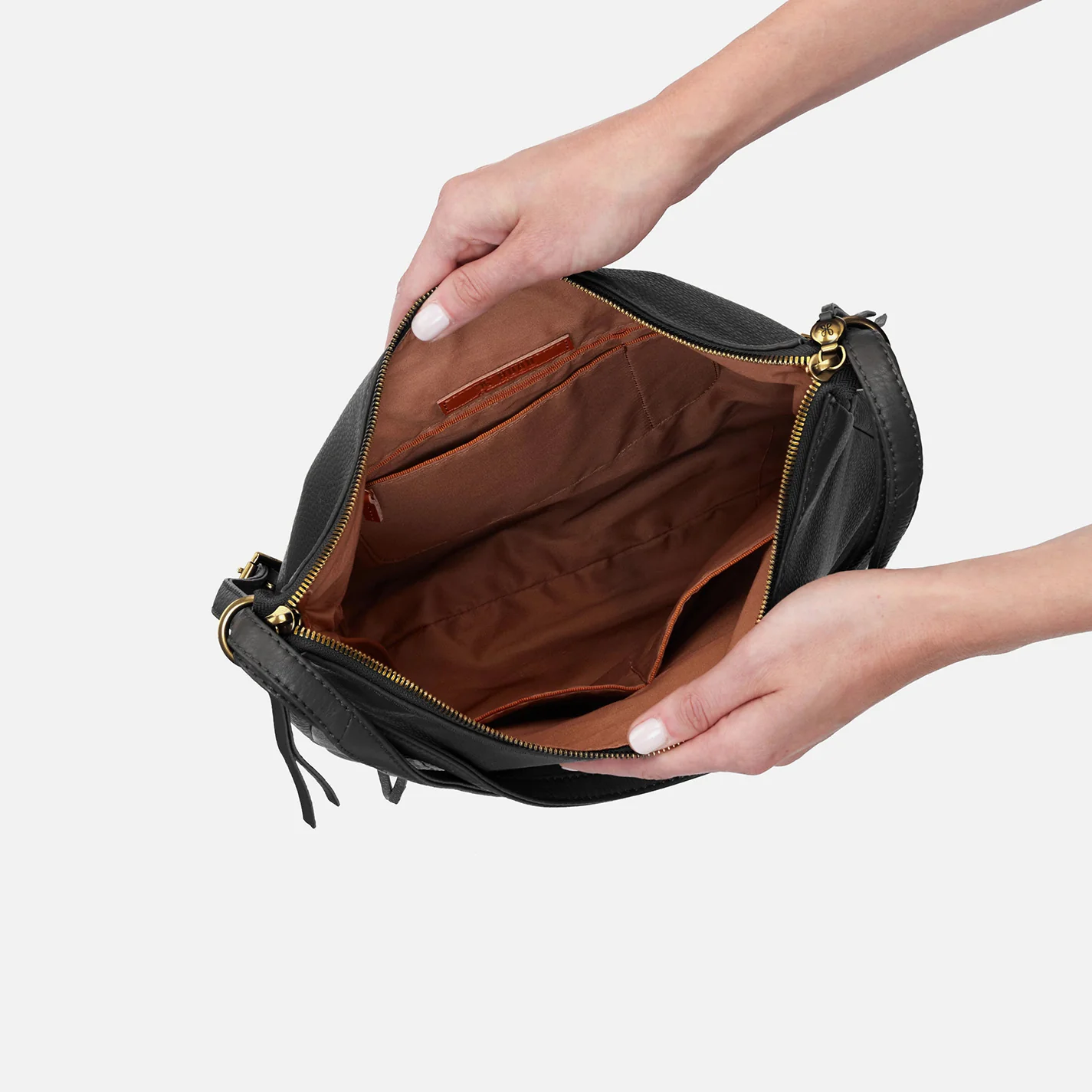 Merrin Convertible Backpack In Pebbled Leather - Black - Image 3