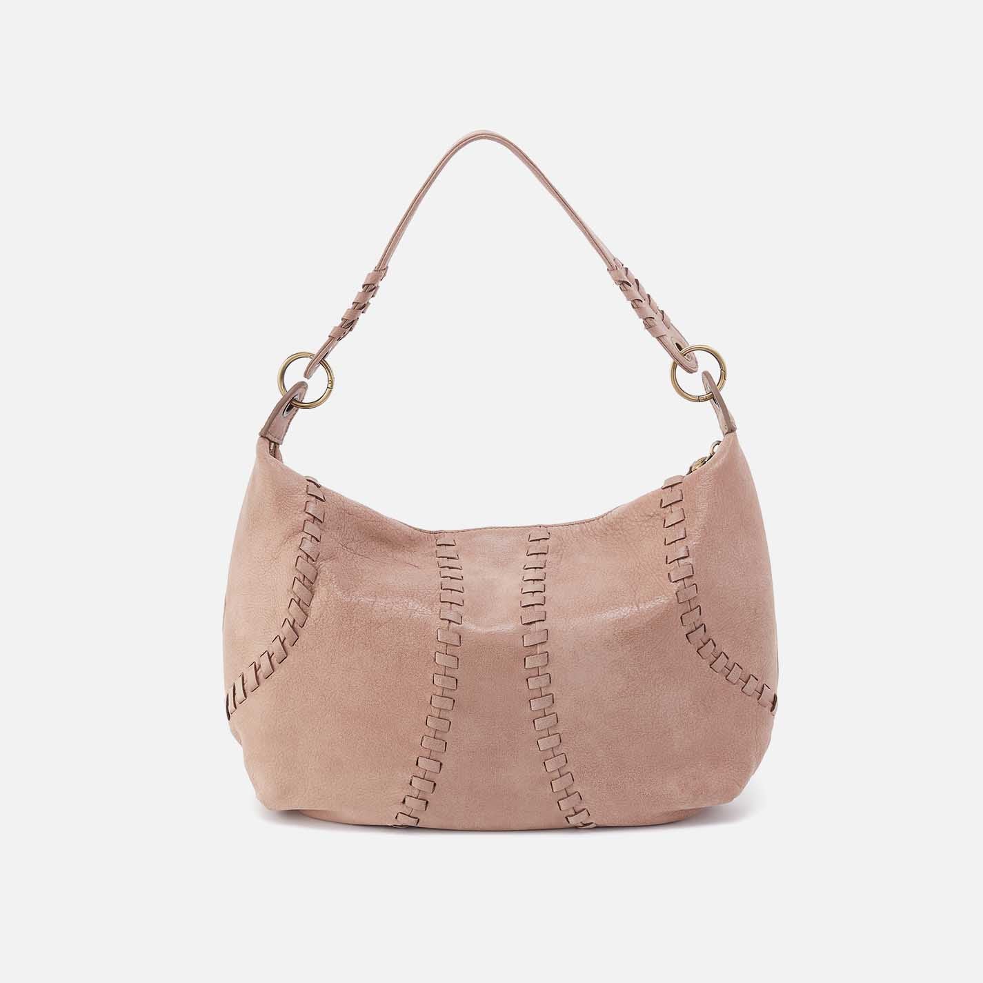 Opal Shoulder in Buffed Leather - Hazel - Image 5