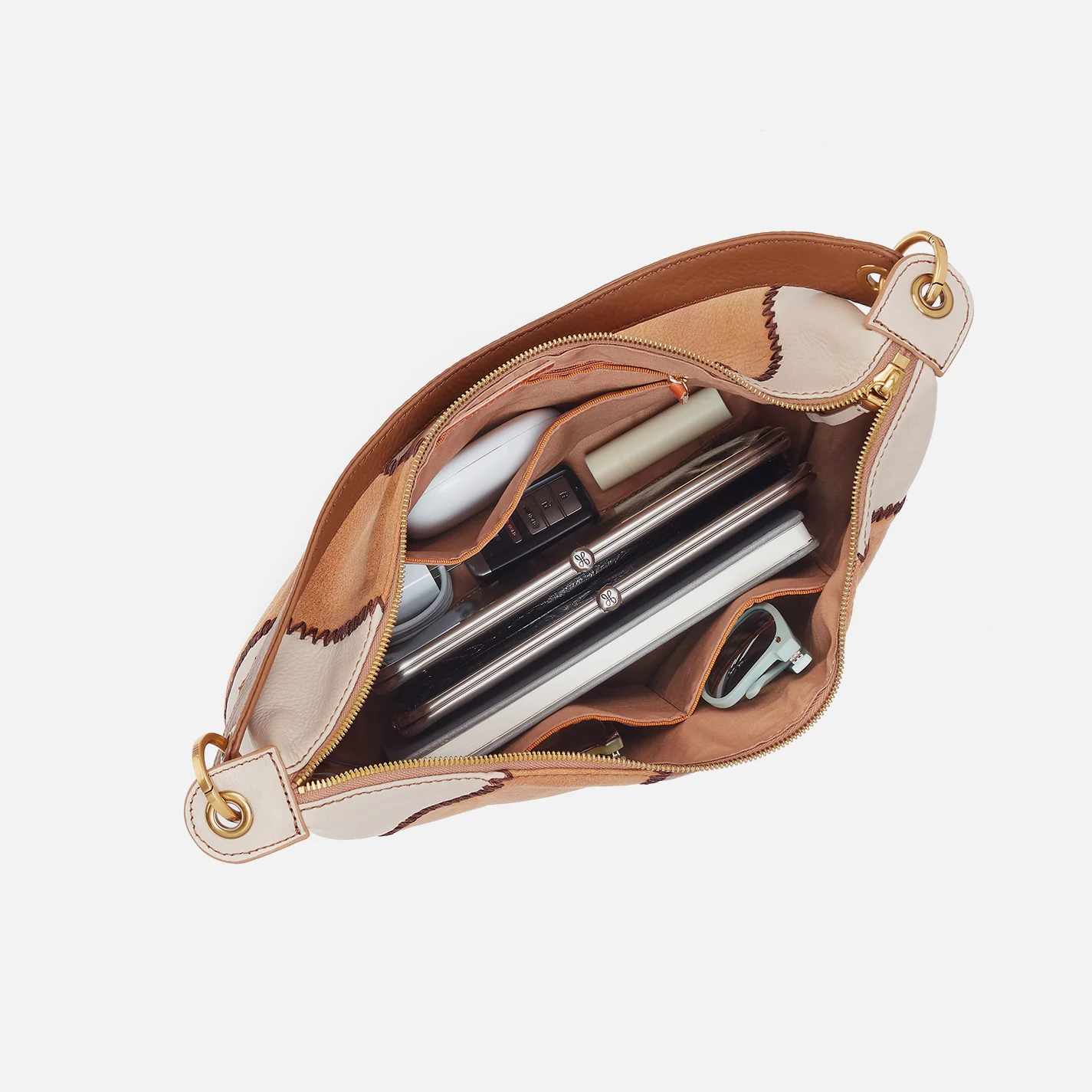 Opal Shoulder In Pebbled Leather - Timber Brown - Image 4
