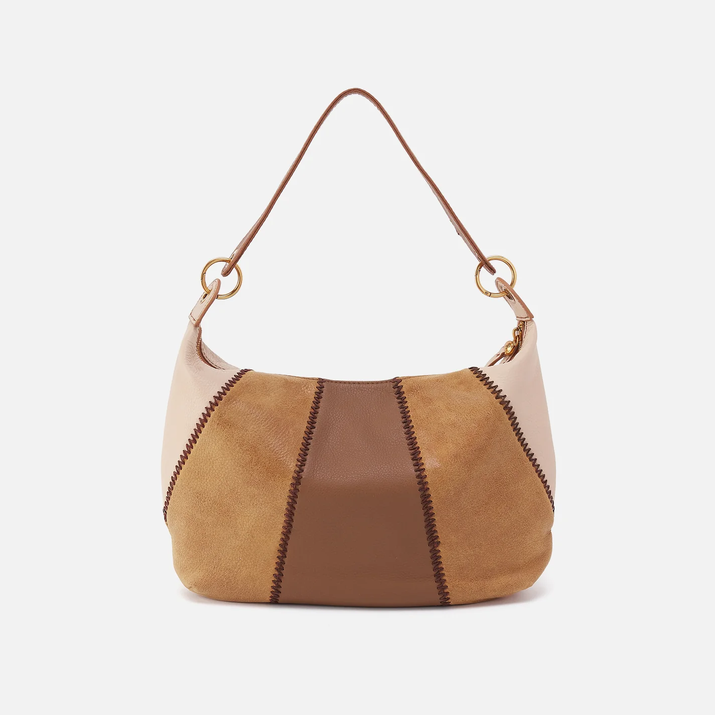 Opal Shoulder In Pebbled Leather - Timber Brown - Image 5