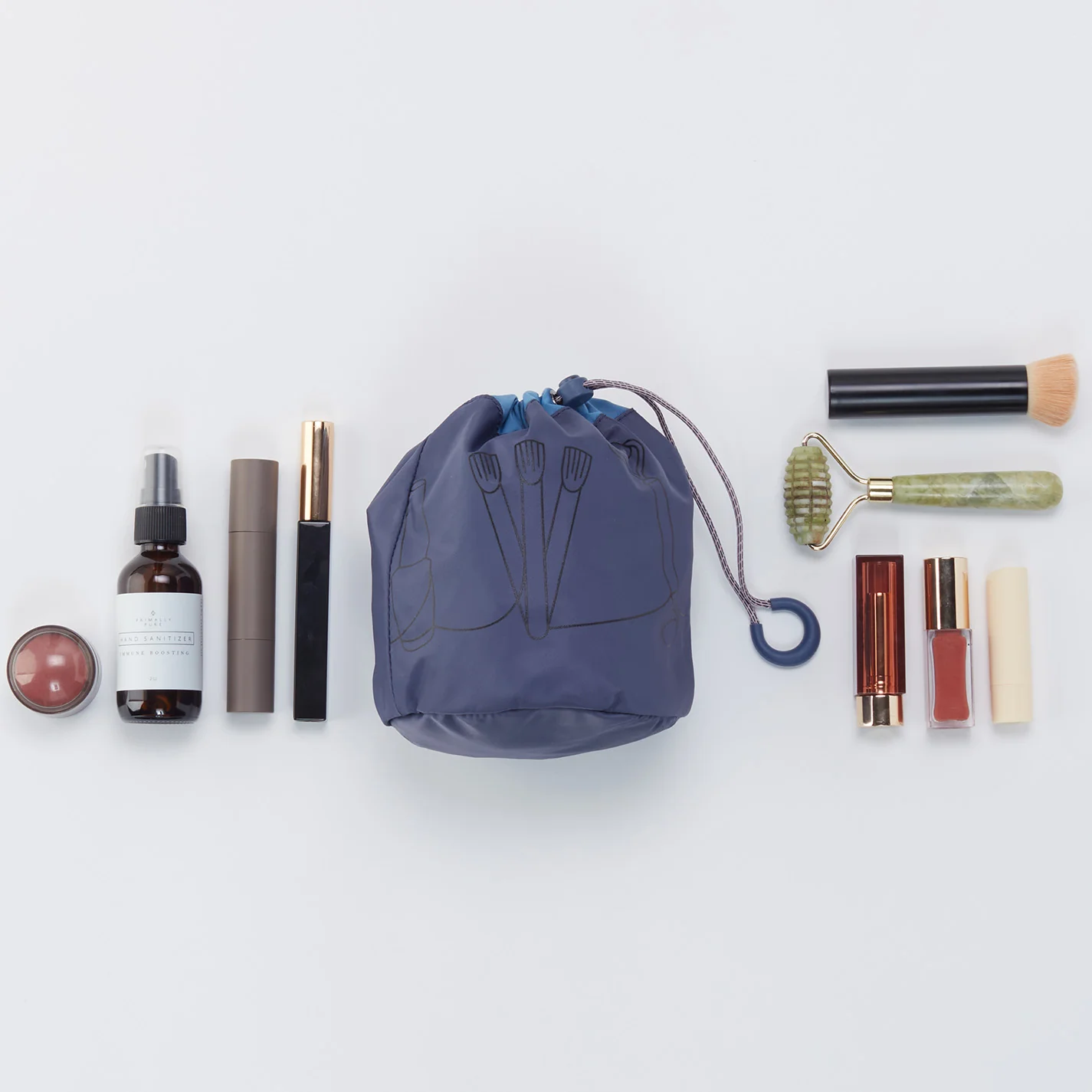 QUICK DRAW Pack Sack Small in CaRefiber recycled nylon - Jet - Image 5