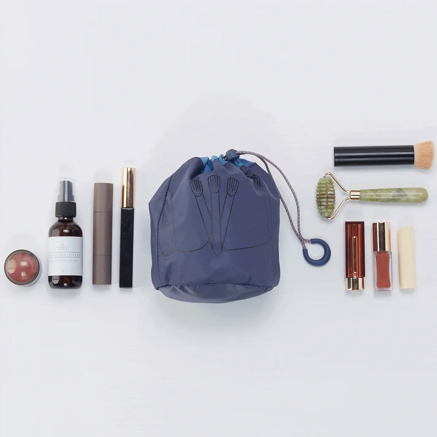 QUICK DRAW Pack Sack Small in CaRefiber recycled nylon - Ocean - Image 5