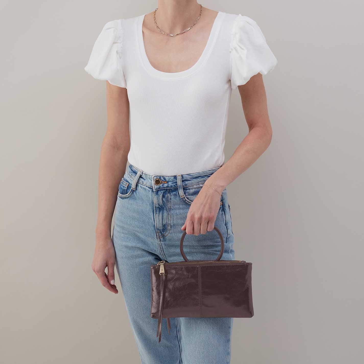 Sable Crossbody in Polished Leather - Hearthstone - Image 5
