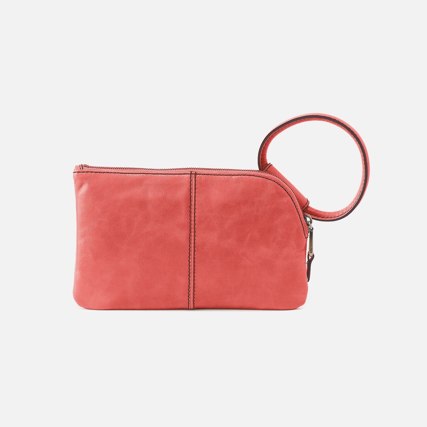 Sable Wristlet In Polished Leather - Pink Mirage - Image 4