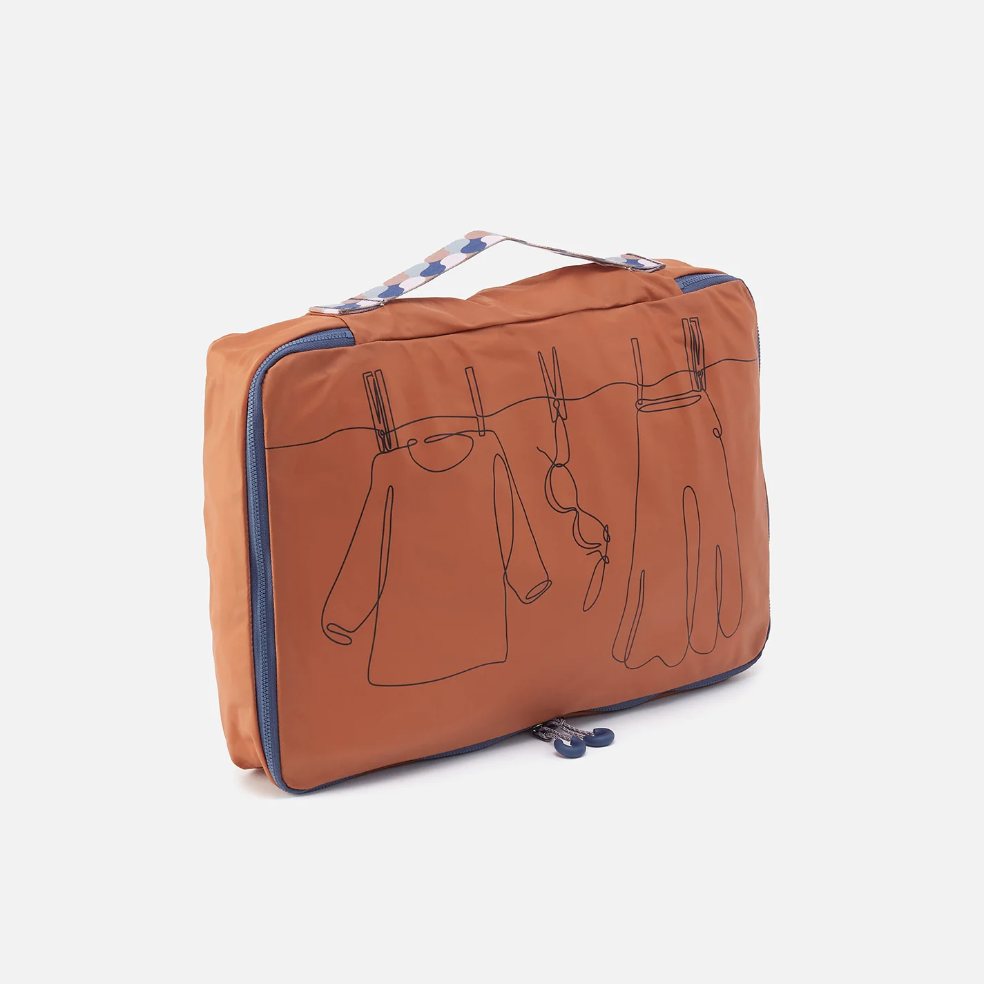 SET TO GO Packing Cube Large in CaRefiber recycled nylon - Dune - Image 2
