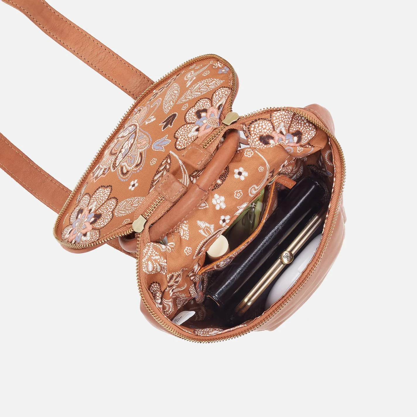 Sheila Sling in Washed Leather - Harvest Wheat - Image 4