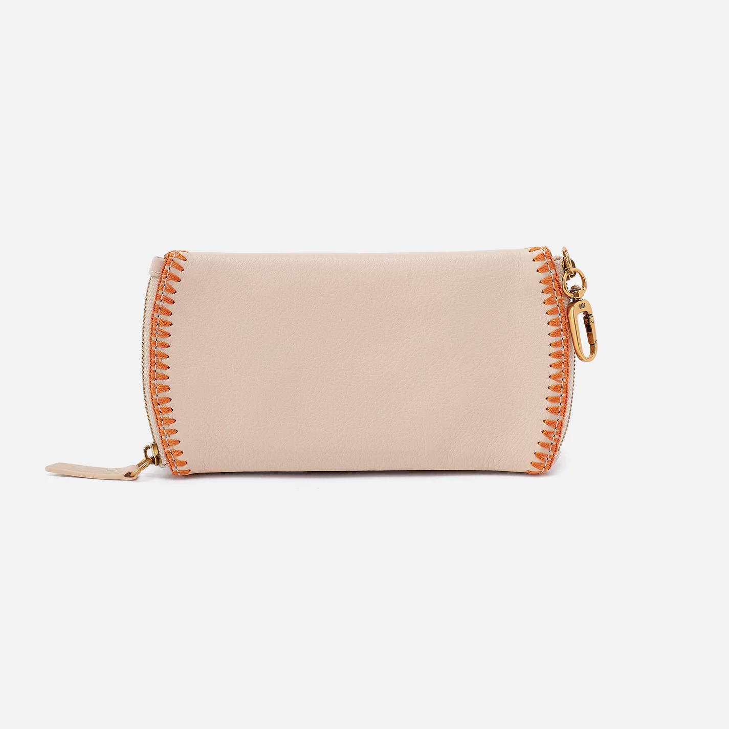 Spark Double Eyeglass Case In Pebbled Leather - Stonewash