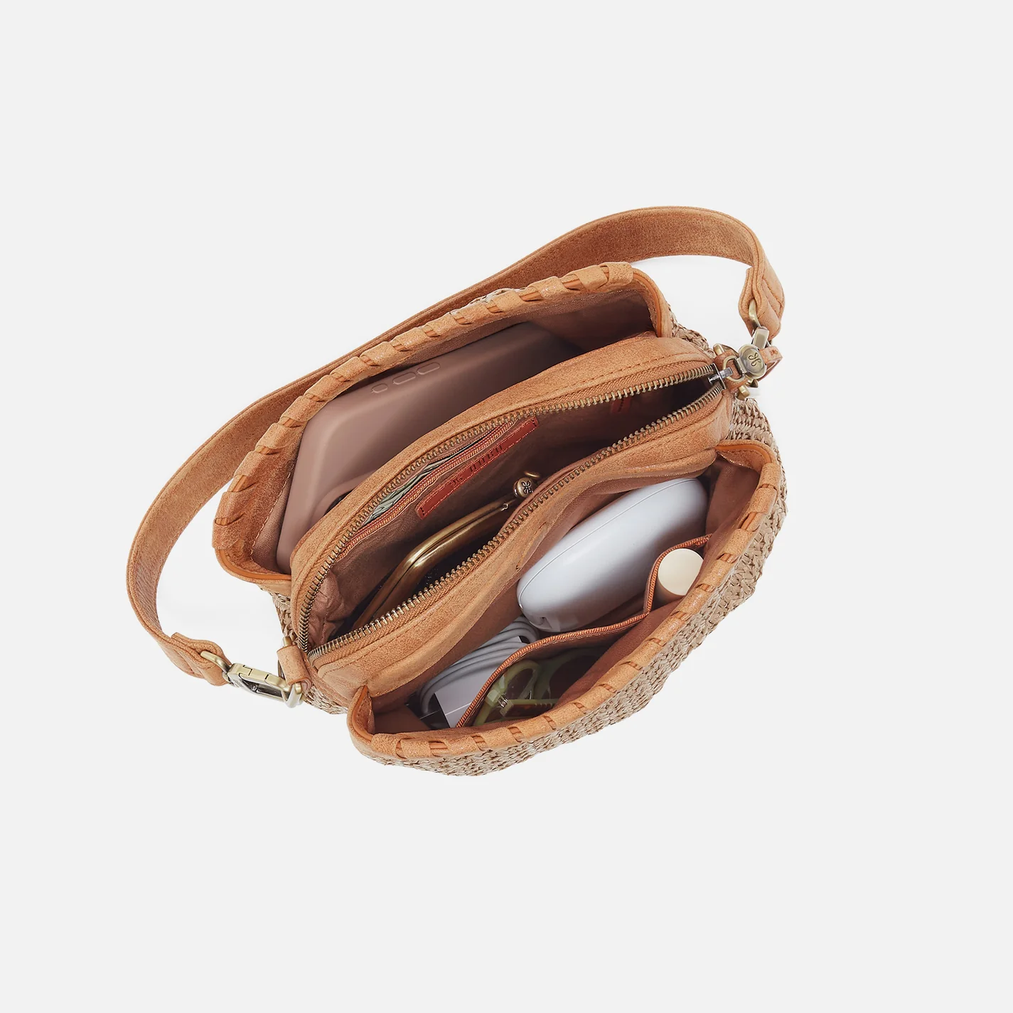 Starr Convertible Shoulder Bag In Woven Straw - Meadow Woven Straw - Image 4
