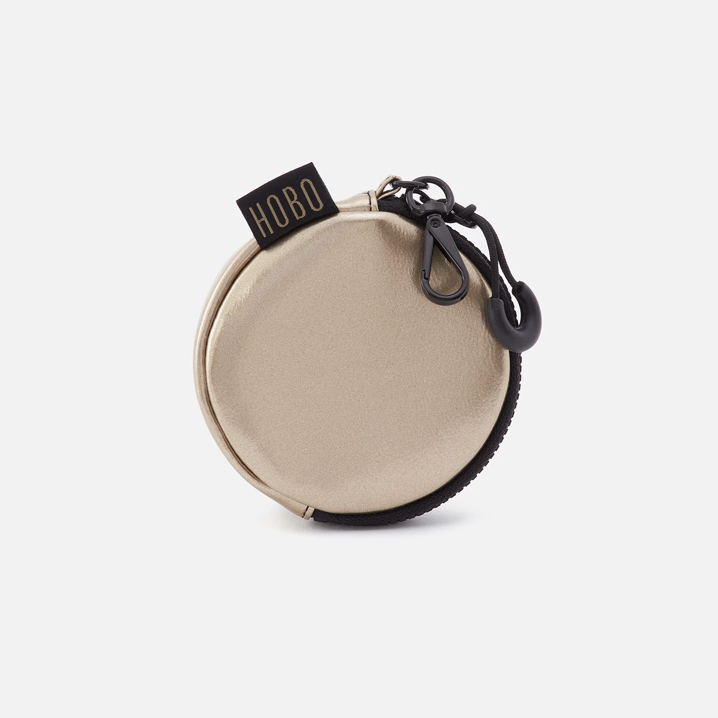 TAG ALONG Clip-on in EverShine nylon - Coffee Gold Metallic - Image 4