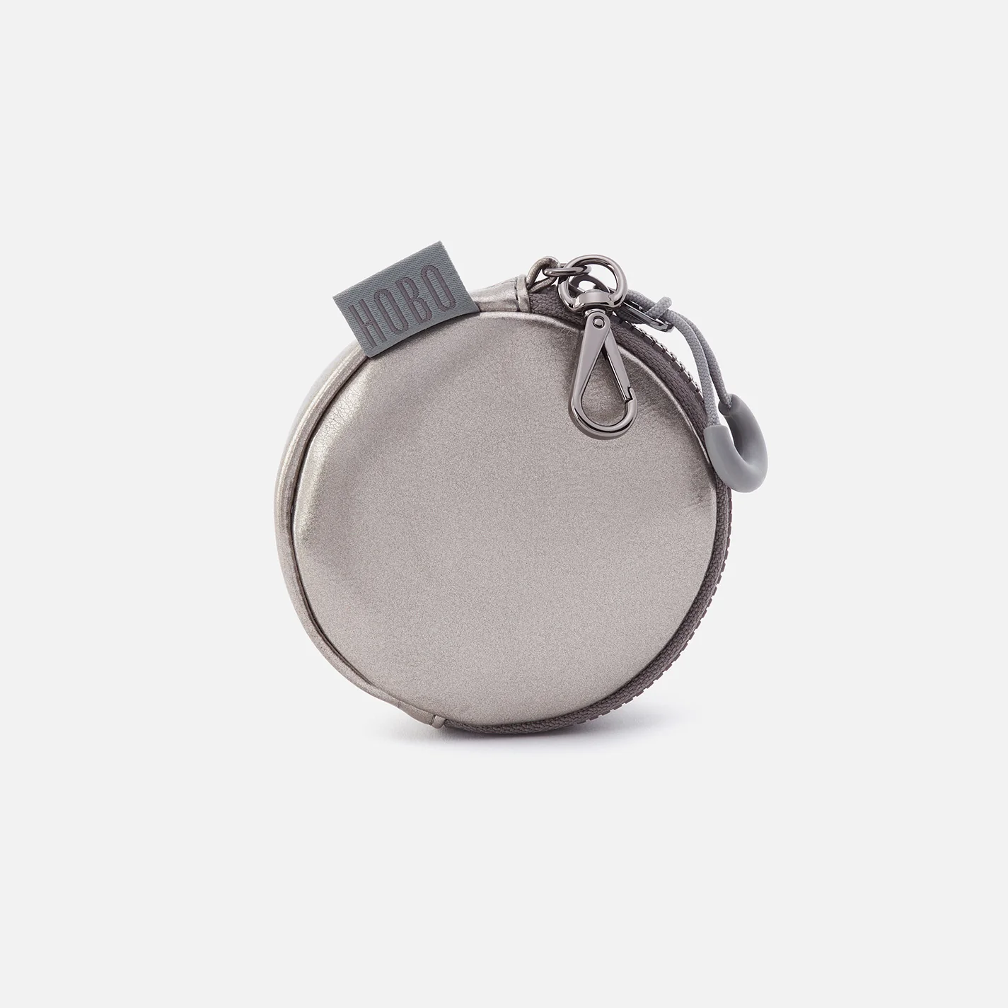 TAG ALONG Clip-on in EverShine nylon - Quicksilver Metallic - Image 4