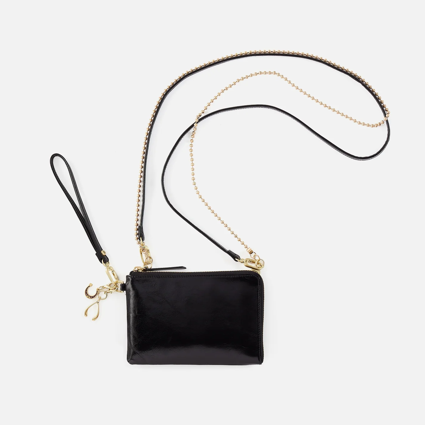 Wishes Gift Box in Polished Leather - Black - Image 2